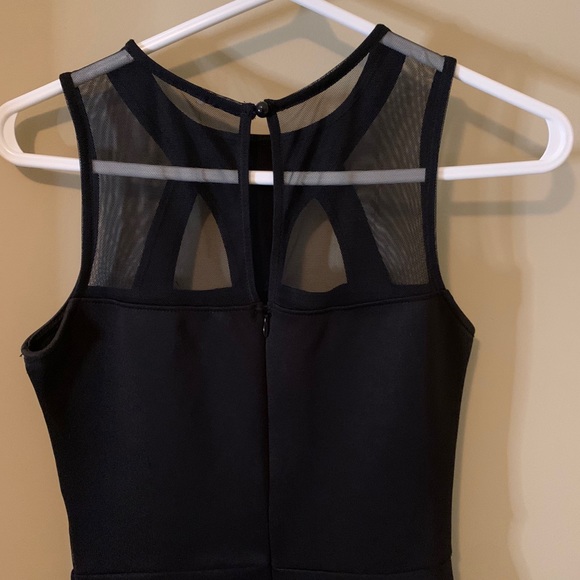 Black Mini Dress - Picture 3 of 4